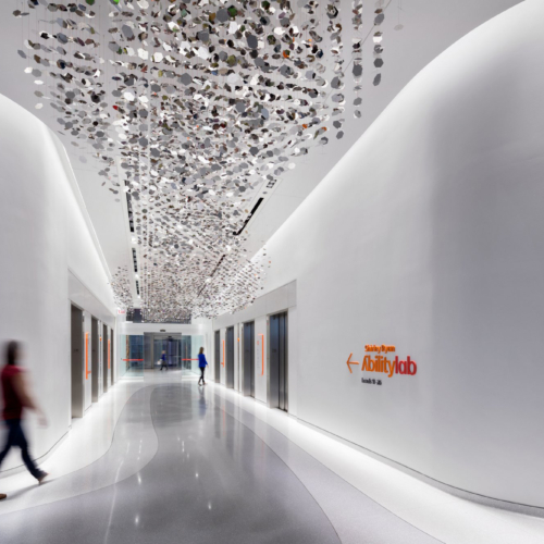 recent Shirley Ryan AbilityLab healthcare design projects