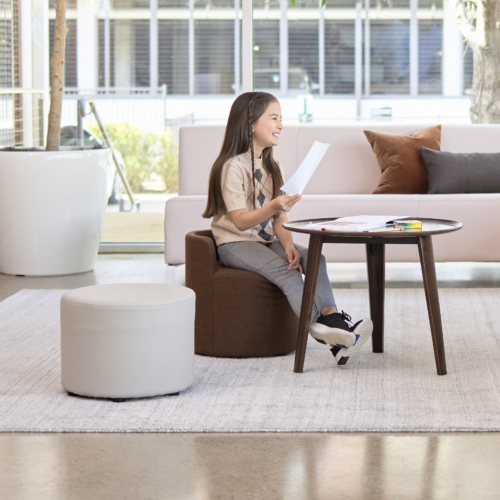 Boost+ Pediatric Ottomans by Carolina