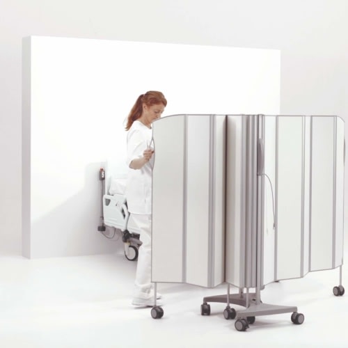 Mobile Double Folding Screen - 5