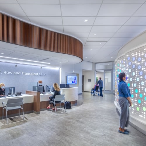 recent UW Health – Pleasant T. Rowland Transplant Clinic at University Hospital healthcare design projects