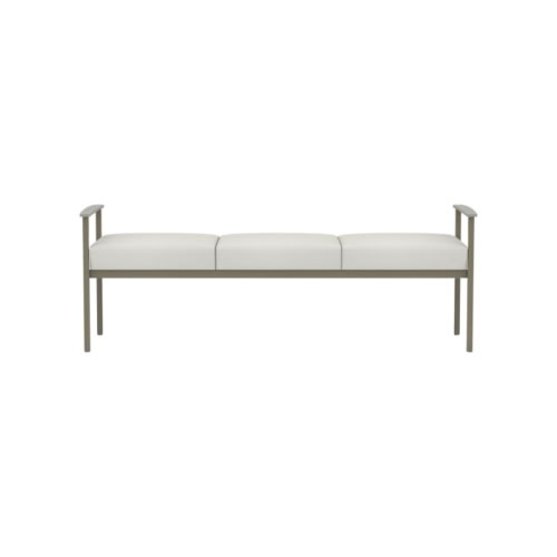 Silvr Ion Metal Bench by Carolina