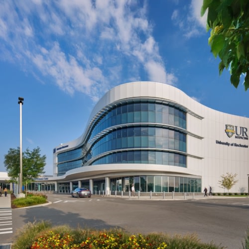 recent University of Rochester Medical Center – Saunders Center for Orthopaedics and Physical Performance healthcare design projects