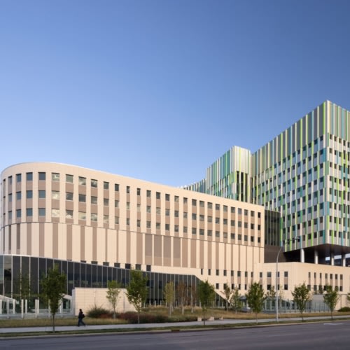 recent Arthur J.E. Child Comprehensive Cancer Centre healthcare design projects