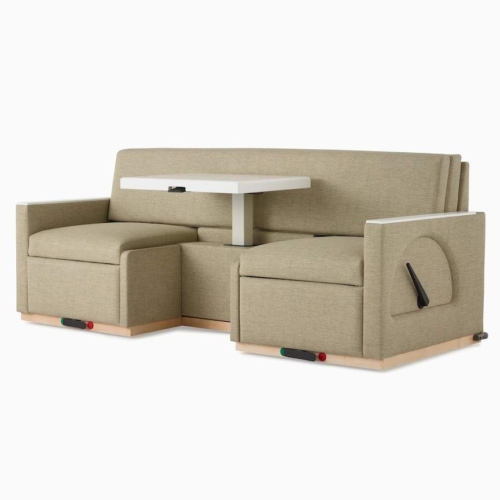 Nemschoff Merge 2 Flop Sofa by Herman Miller