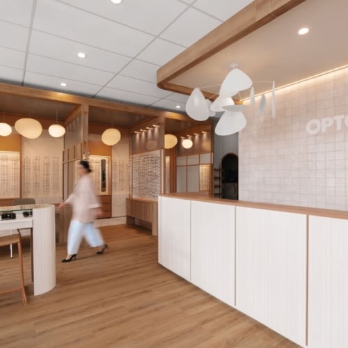 recent OptoPlus Beauport Clinic healthcare design projects