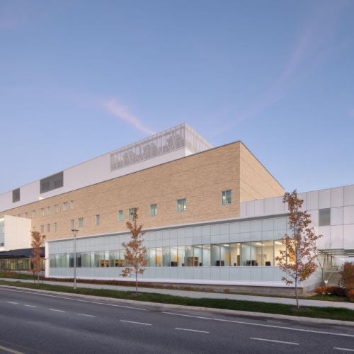 recent Fleurimont Hospital – Enfant Soleil Pavilion healthcare design projects