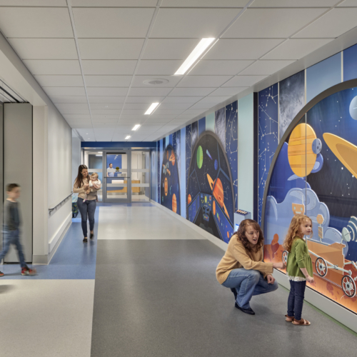 recent Boston Children’s Hospital Hale Family Building healthcare design projects